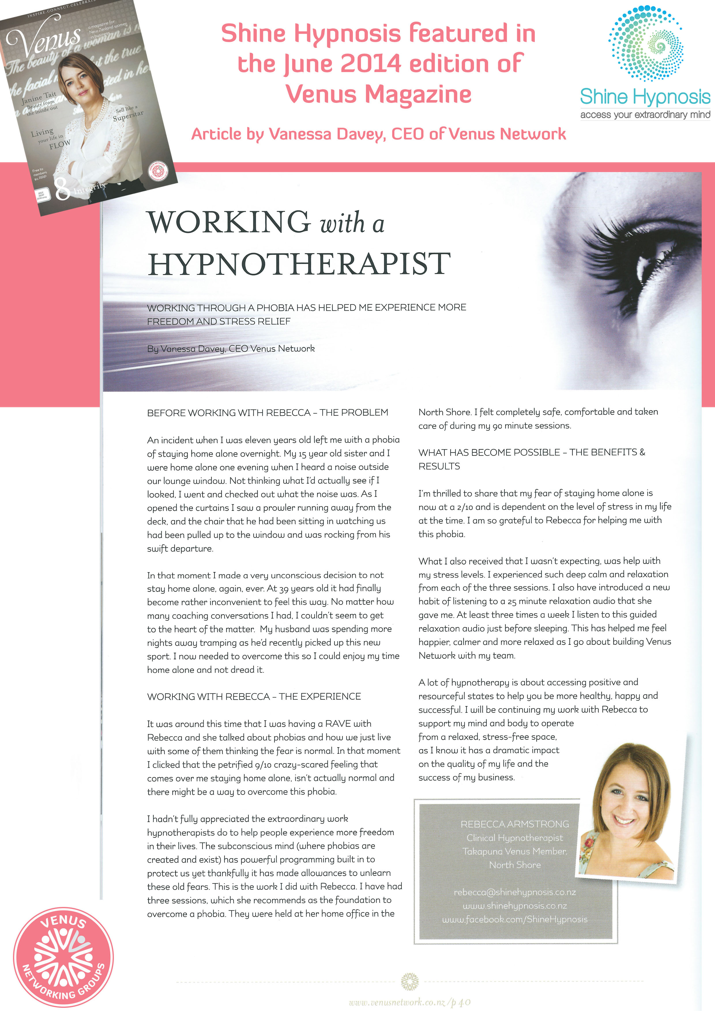 Shine-Hypnosis-featured-in-Venus-Mag-June-2014-low resjpg Shine-Hypnosis-featured-in-Venus-Mag-June-2014-low resjpg